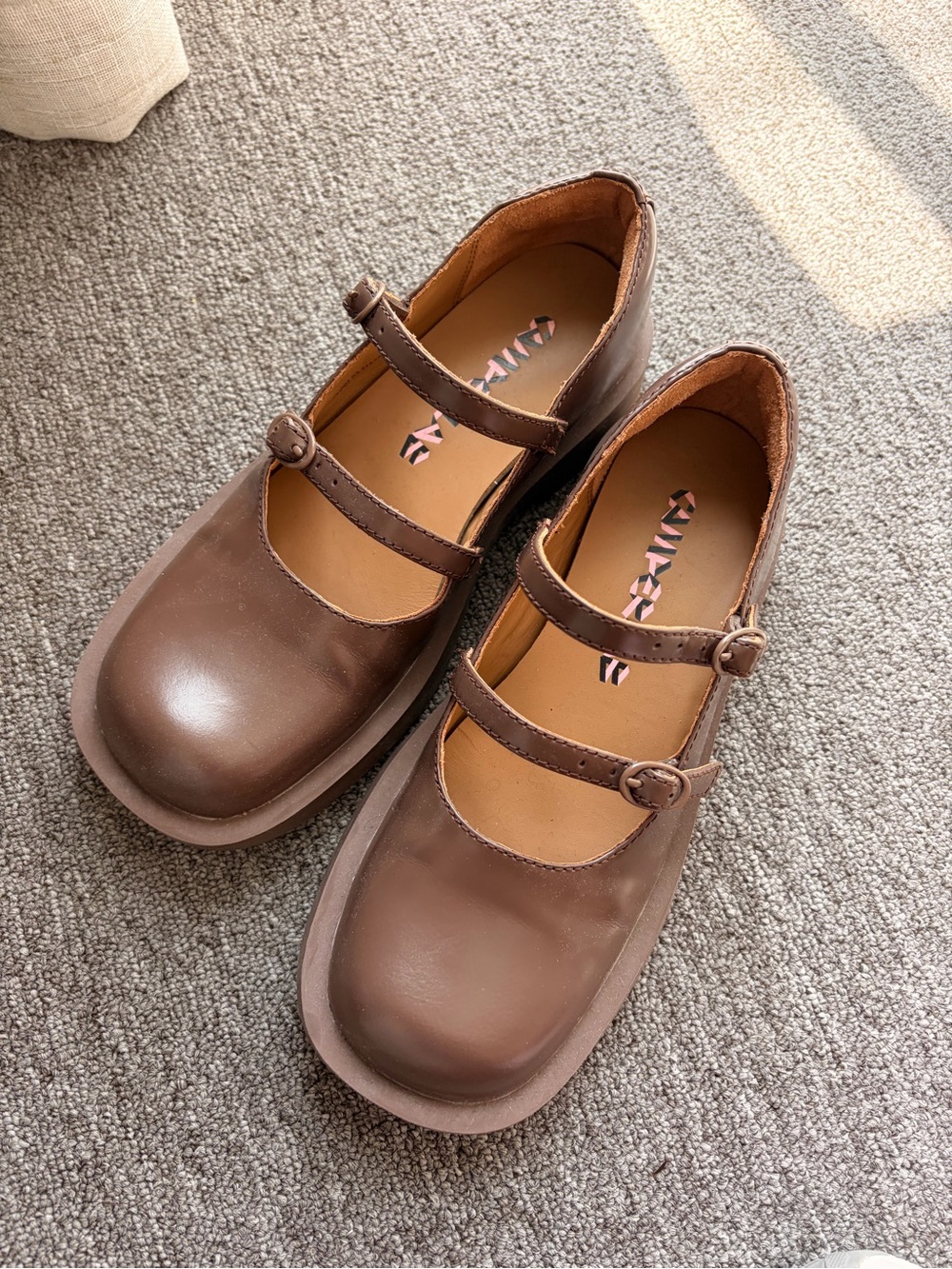 Camper Lab 1978 Mary Jane Shoe - Brown